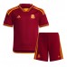 AS Roma Bryan Cristante #4 Barnkläder Hemma matchtröja till baby 2023-24 Kortärmad (+ Korta byxor) Billigt